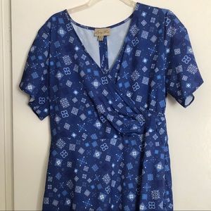 Lindy Bop mosaic print dress